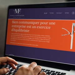 Marie Formarier – Site web
